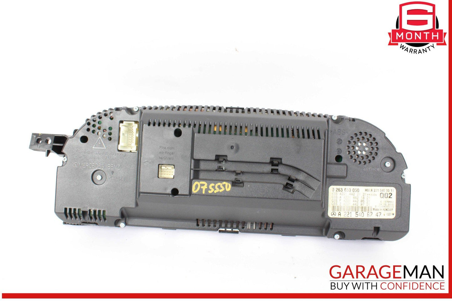 07-09 Mercedes W221 S550 Instrument Cluster Speedometer Odometer OEM