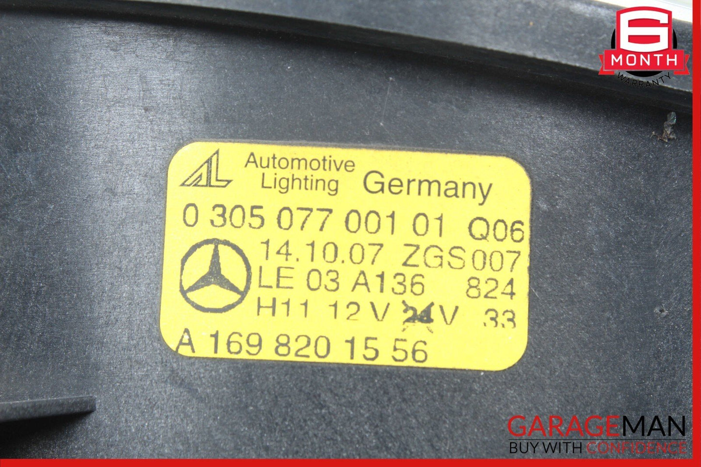 06-09 Mercedes E550 E350 CLK350 Front Left Driver Side Foglight Fog Light Lamp