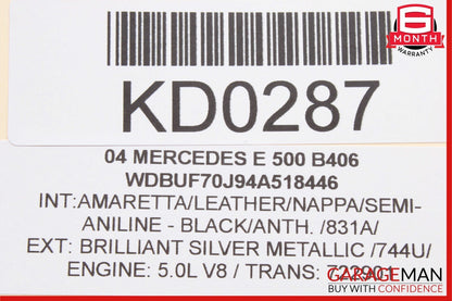 03-11 Mercedes W211 E500 CLS500 Front Left Seat Adjustment Control Switch OEM