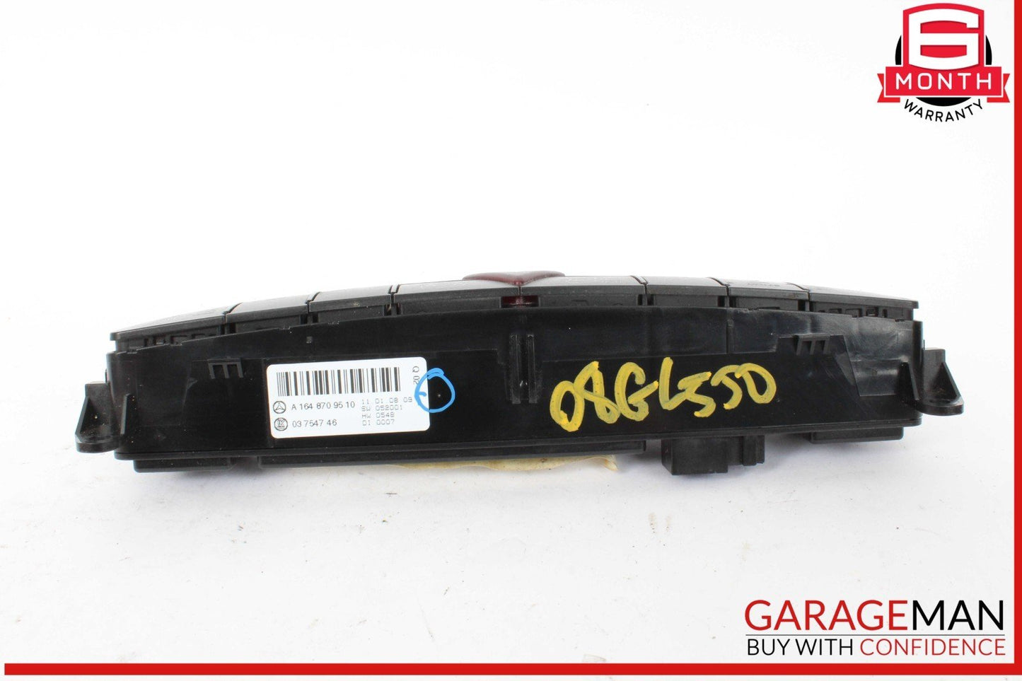 06-12 Mercedes X164 GL550 GL450 Dash Hazard Heated Seats ESP Control Panel OEM