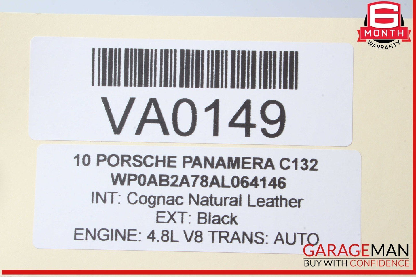 10-18 Porsche Panamera 970 Tire Pressure Monitoring System Control Module OEM