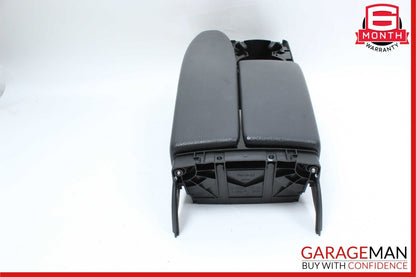 08-11 Mercedes W204 C63 AMG Center Console Arm Rest Armrest Cup Holder Black OEM