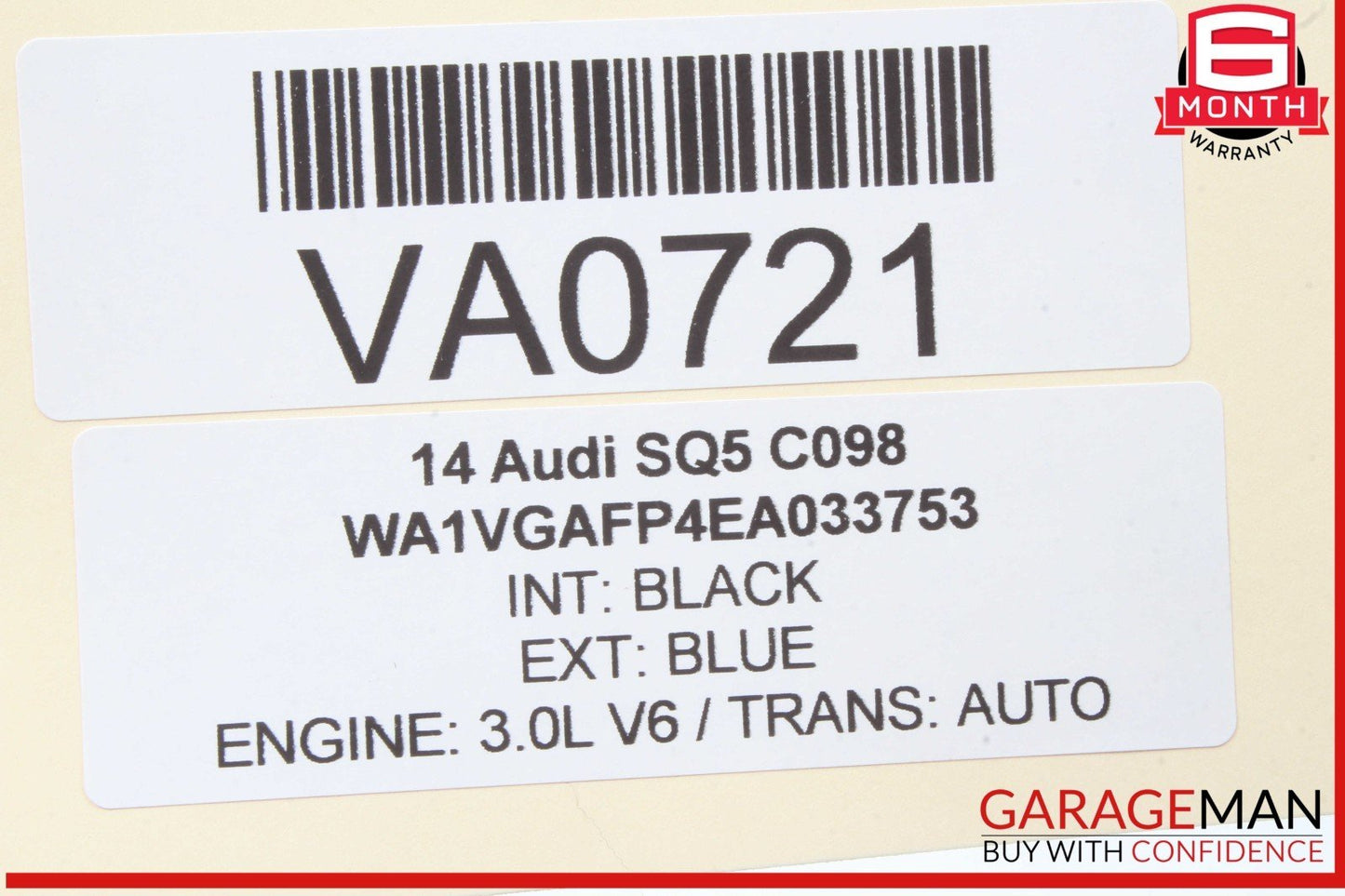 14-18 Audi SQ5 Q3 Front Left or Right Side Seat Lumbar Adjustment Switch OEM