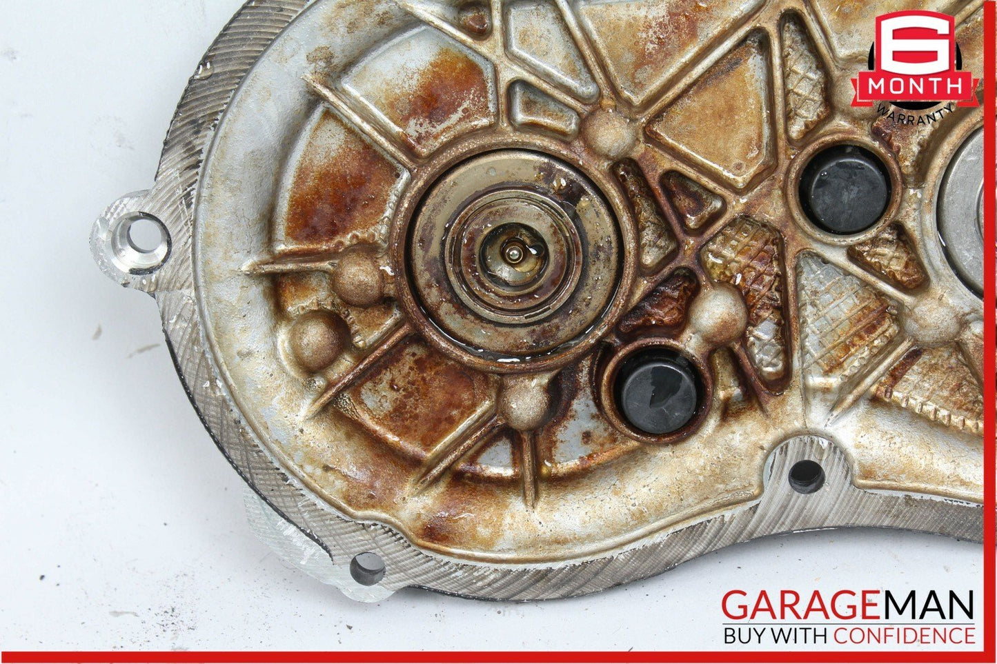 06-10 Mercedes W251 R350 S550 E350 Front Left Engine Timing Chain Cover Plate