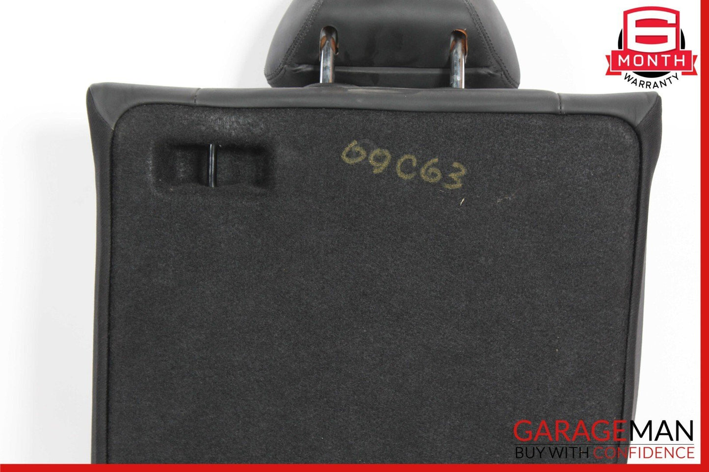 08-14 Mercedes W204 C350 C63 AMG Sedan Rear Right Seat Upper Top Cushion OEM