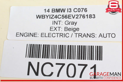 14-21 BMW i3 I01 Hybrid Front Right Side Reinforcement Bracket 6863513 OEM