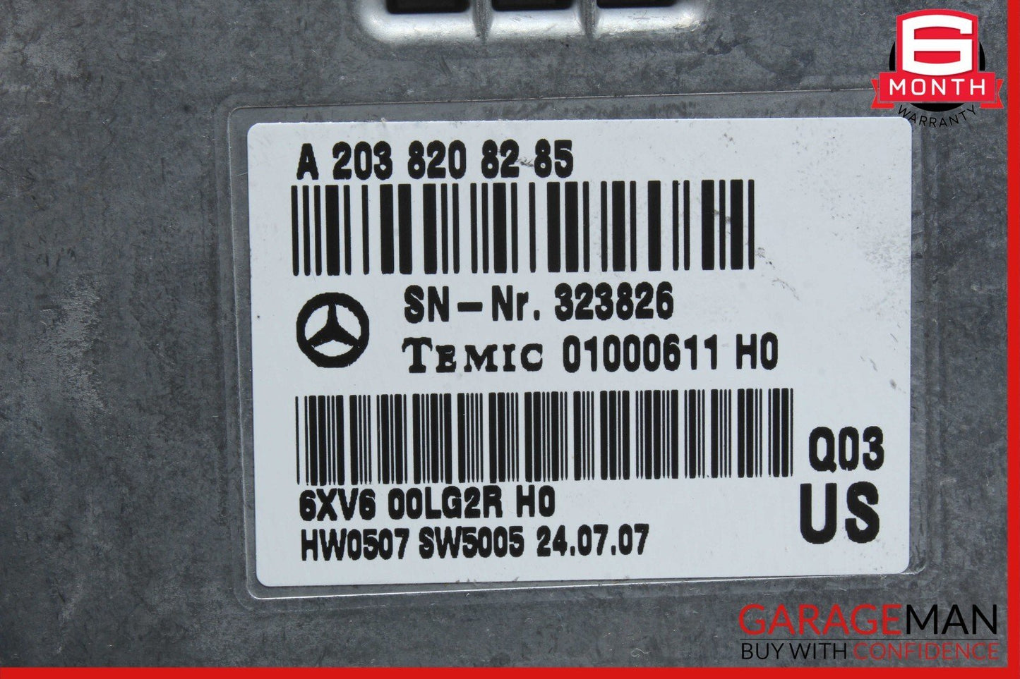 07-13 Mercedes X164 GL450 GL550 Voice Language Communication Control Module Unit