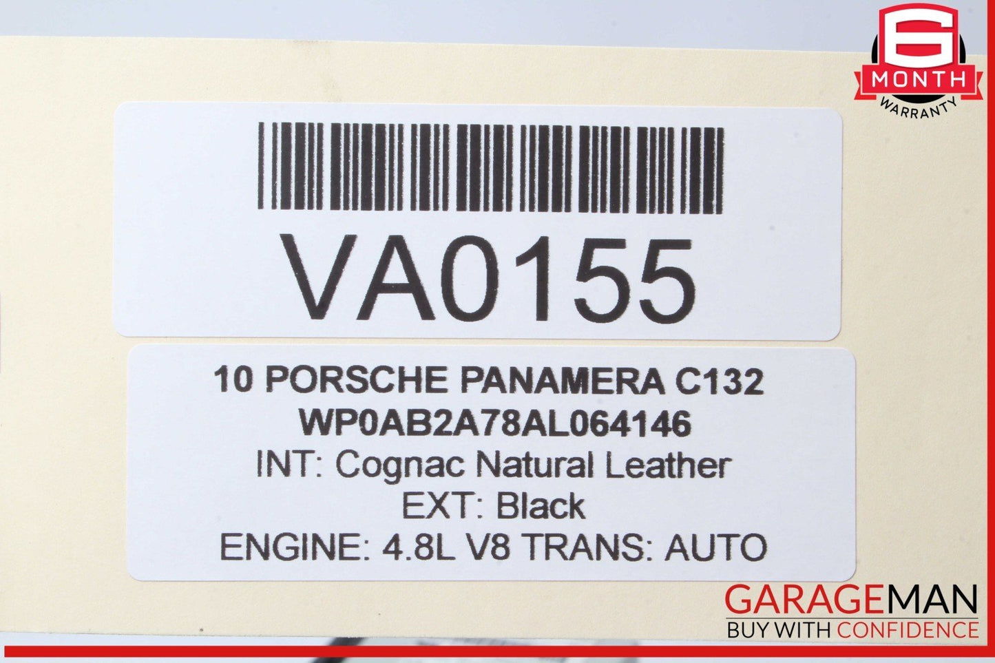 10-16 Porsche Panamera 970 Tire Pressure Monitor Control Module Unit OEM