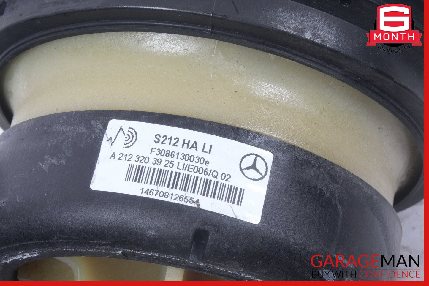 10-18 Mercedes W212 E350 CLS550 Rear Left Air Suspension Bag Shock OEM