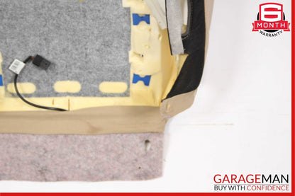 07-12 Mercedes X164 GL550 GL450 Front Right Top Upper Seat Cushion Cover Brown