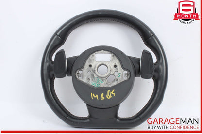14-16 Audi SQ5 Q5 Front Left Driver Side Steering Wheel w/ Paddle Shifters OEM