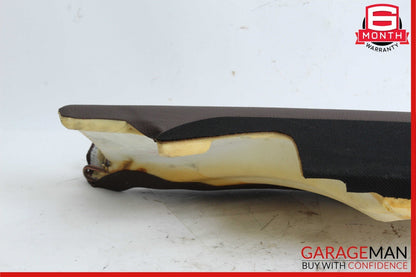 03-09 Mercedes W209 CLK350 Rear Right Passenger Side Bolster Cushion Cover Brown