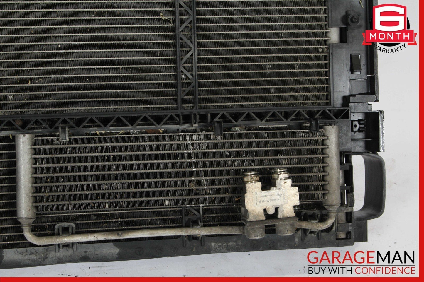 07-09 Mercedes W221 S600 S63 AMG Cooling Radiator A/C Condenser Oil Cooler Assy