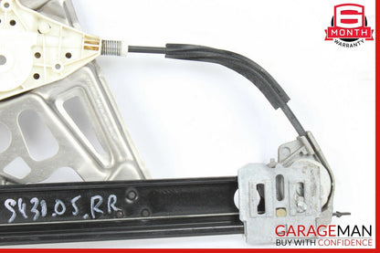 00-06 Mercedes W220 S600 S55 AMG Rear Right Door Window Regulator w/o Motor