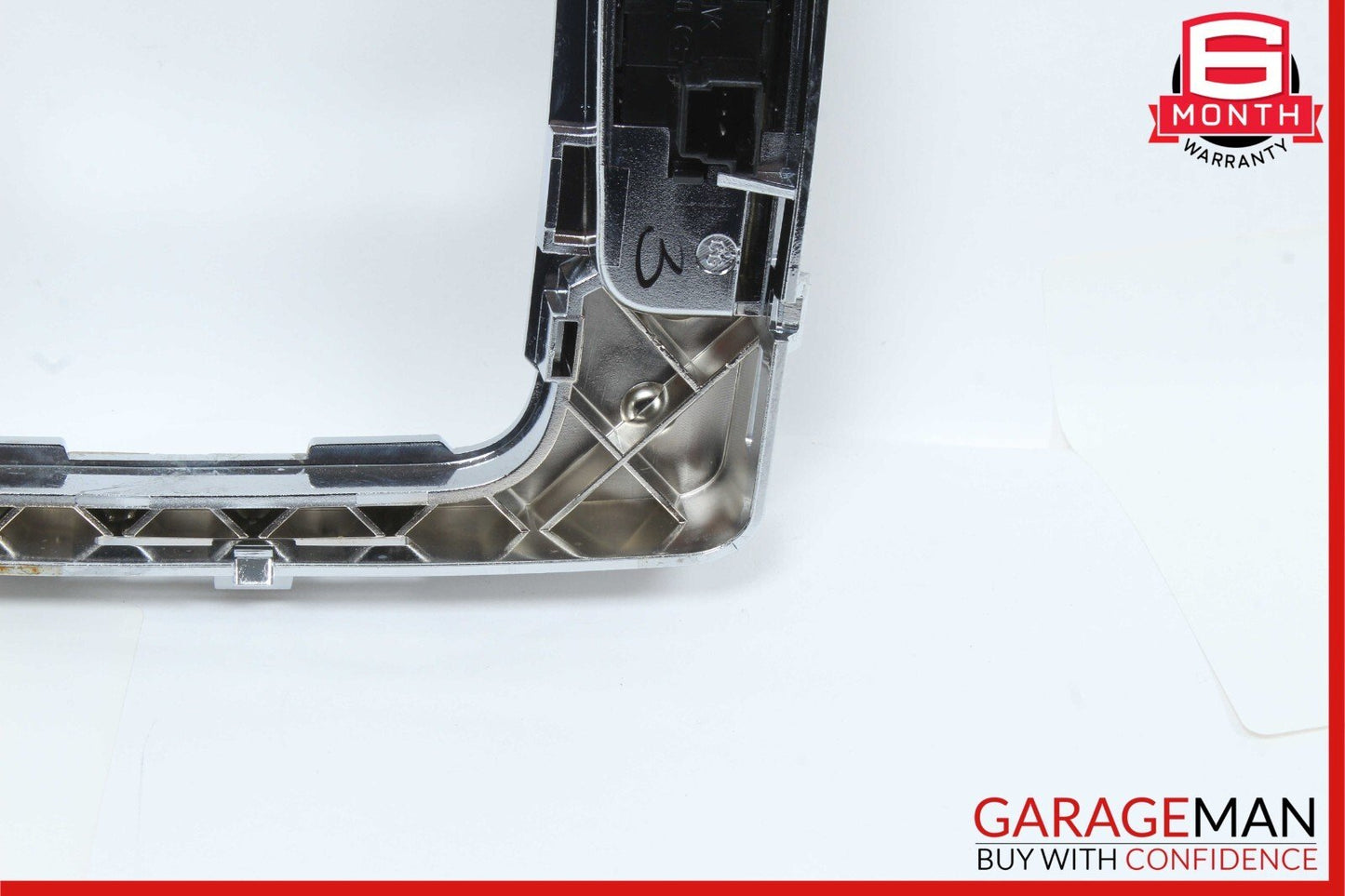 08-14 Mercedes E350 C250 GLK350 Center Console Shift Shifter Bezel Trim Silver