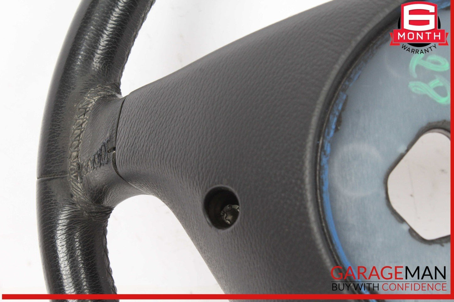 06-09 Mercedes W219 CLS550 E550 4 Spoke Steering Wheel Black OEM