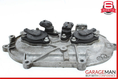 06-13 Mercedes W211 E350 S550 Front Right Engine Timing Chain Cover Plate OEM