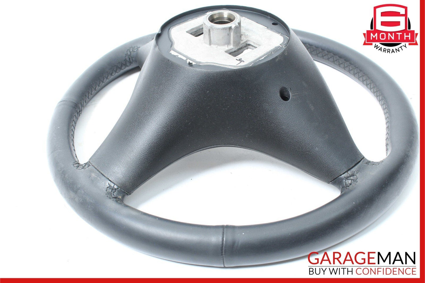 08-11 Mercedes W204 C300 3 Spoke Steering Wheel Leather Black 2044603203 OEM