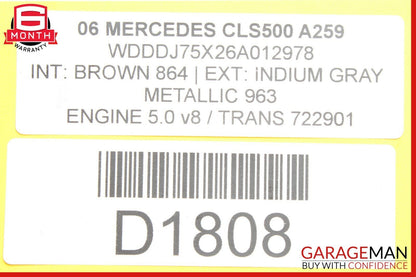 06-11 Mercedes W219 CLS350 CLS500 Front Left Driver Side Seat Recline Motor OEM
