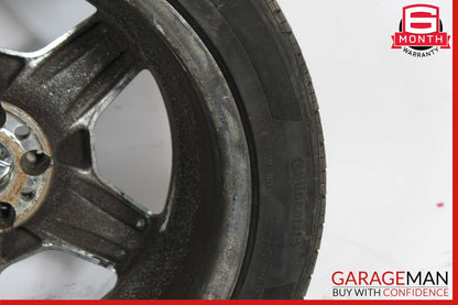 00-06 Mercedes W220 S430 CL500 9 X R18 18" Rear Wheel Tire Rim 2204013702 OEM