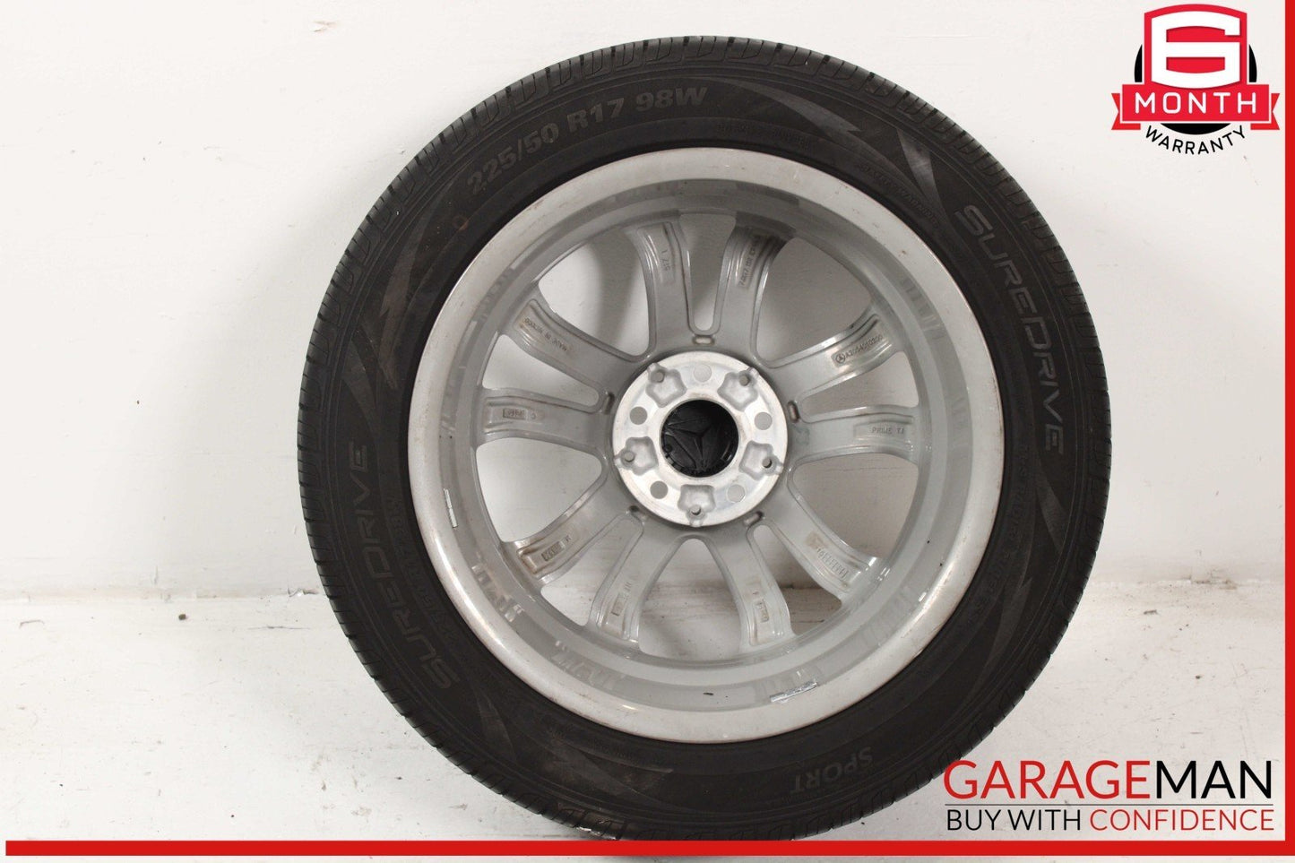 15-18 Mercedes W205 C300 C400 Wheel Tire Rim 17" 7Jx17H2 ET48.5 OEM