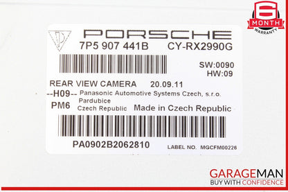 11-17 Porsche Cayenne 958 Rear View Camera Control Module Unit 7P5907441B OEM