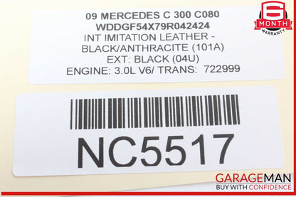 08-14 Mercedes W204 C300 C250 C350 Floor Gear Selector Shifter 2042677524 OEM