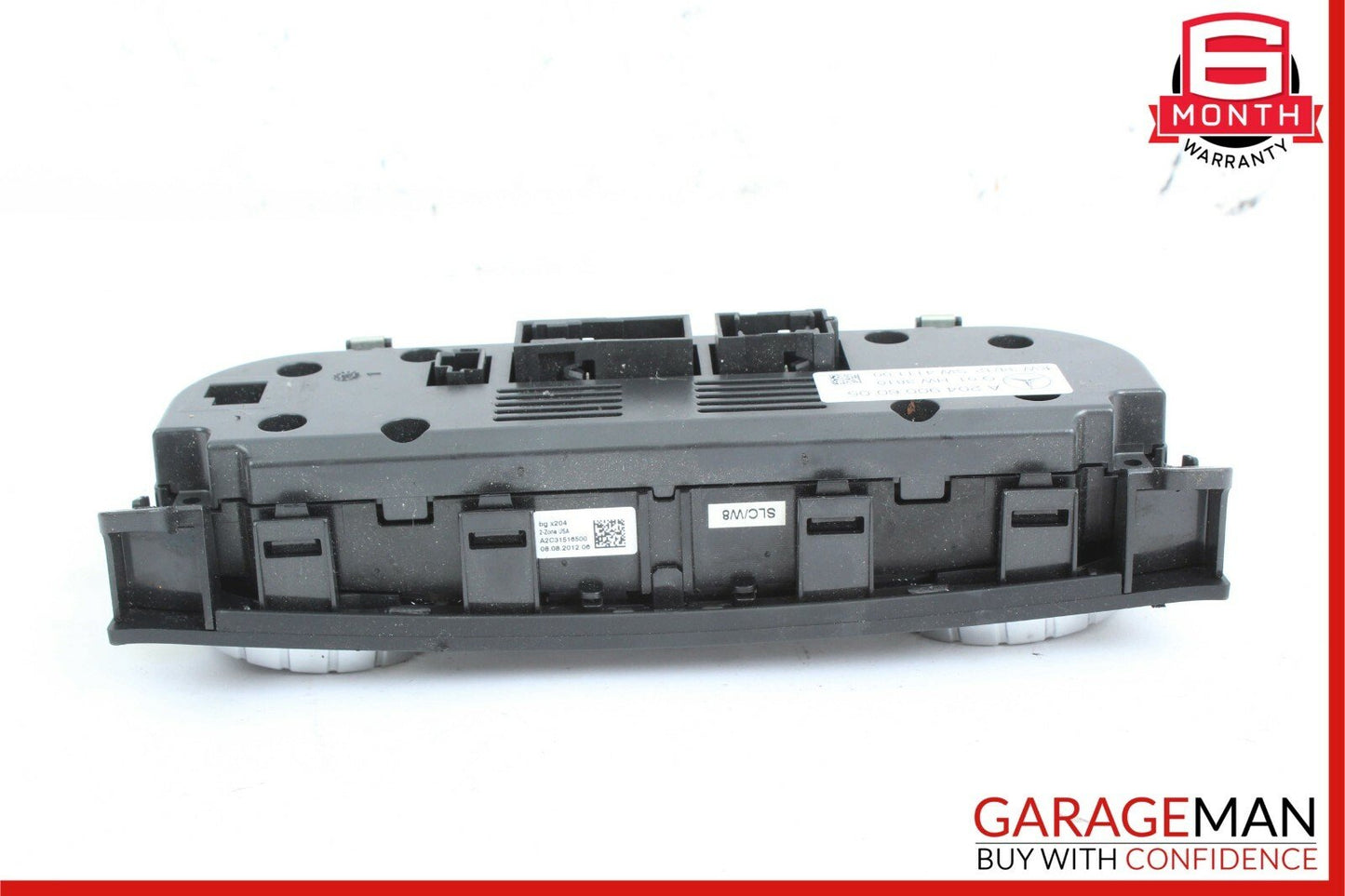 12-14 Mercedes C250 C300 AC A/C Climate Temperature Heater Switch Control Panel
