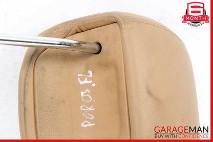 03-10 Porsche Cayenne 955 957 Front Left Side Seat Headrest Head Rest Beige