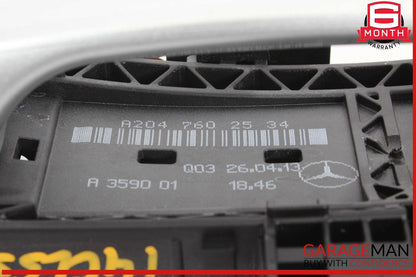 12-14 Mercedes W218 CLS550 C300 C350 Rear Left Side Exterior Door Handle OEM