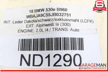 17-20 BMW 530E 530i 540i Audio Radio Sound System Amplifier AMP 6834903 OEM