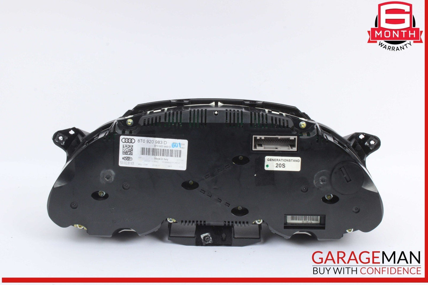 11-12 Audi S5 4.2L Speedometer Instrument Cluster Gauge 8T0920983D OEM