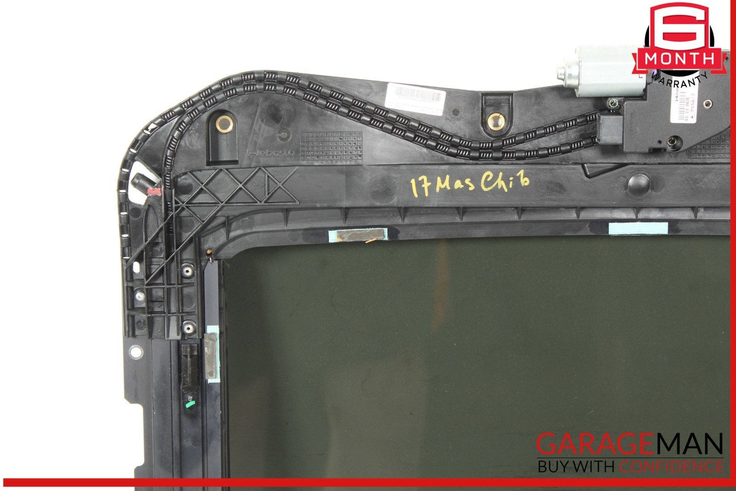 14-20 Maserati Ghibli Panoramic Sun Roof Sunroof Sliding Frame Glass OEM