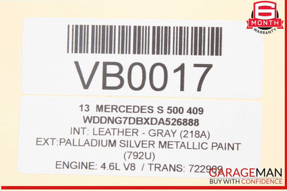 10-14 Mercedes W221 S550 LED Headlight Xenon Low Beam Ballast Module Unit OEM