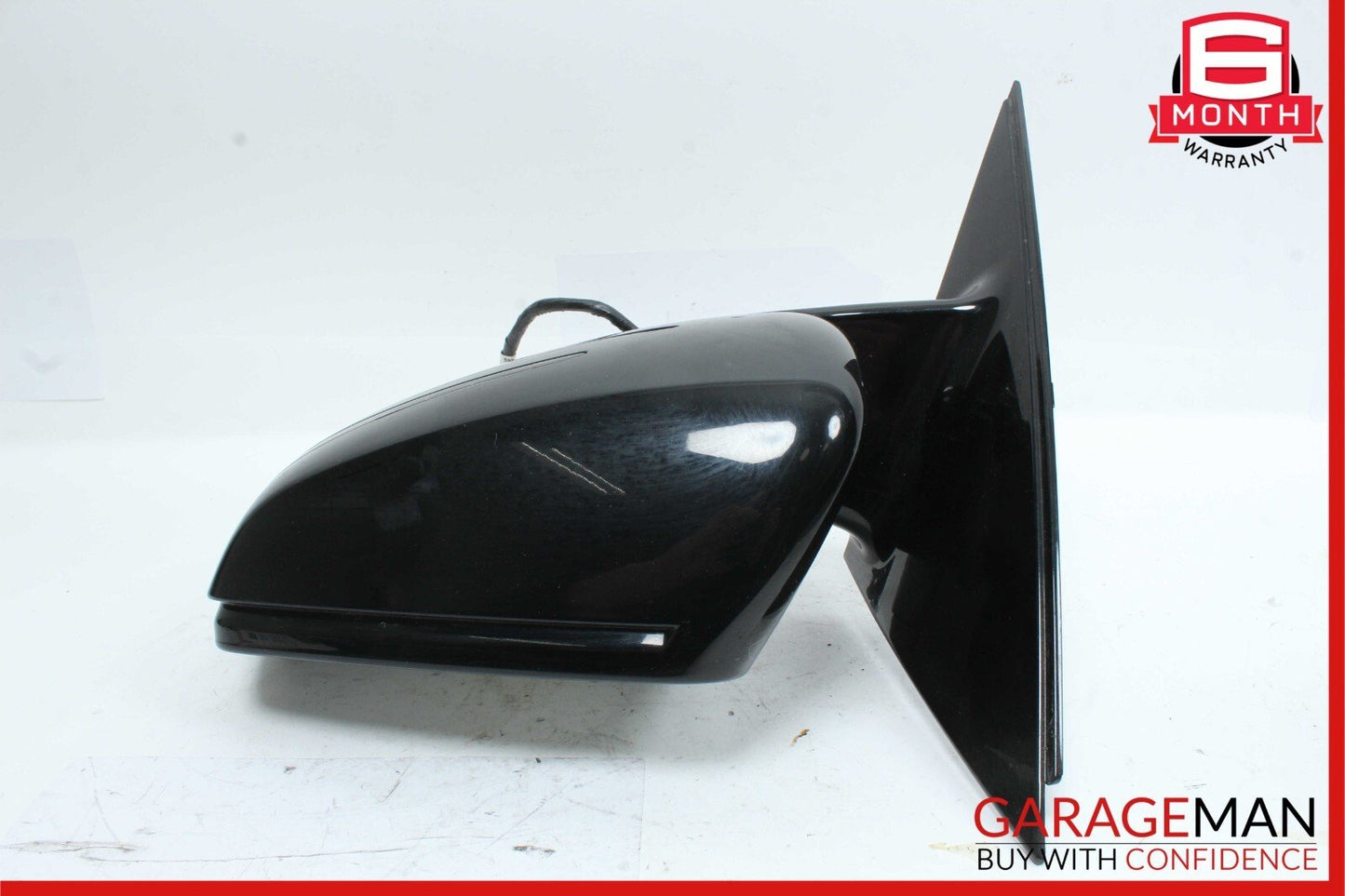 10-13 Mercedes W221 S550 S350 Front Left Side Mirror Door Rear View Black