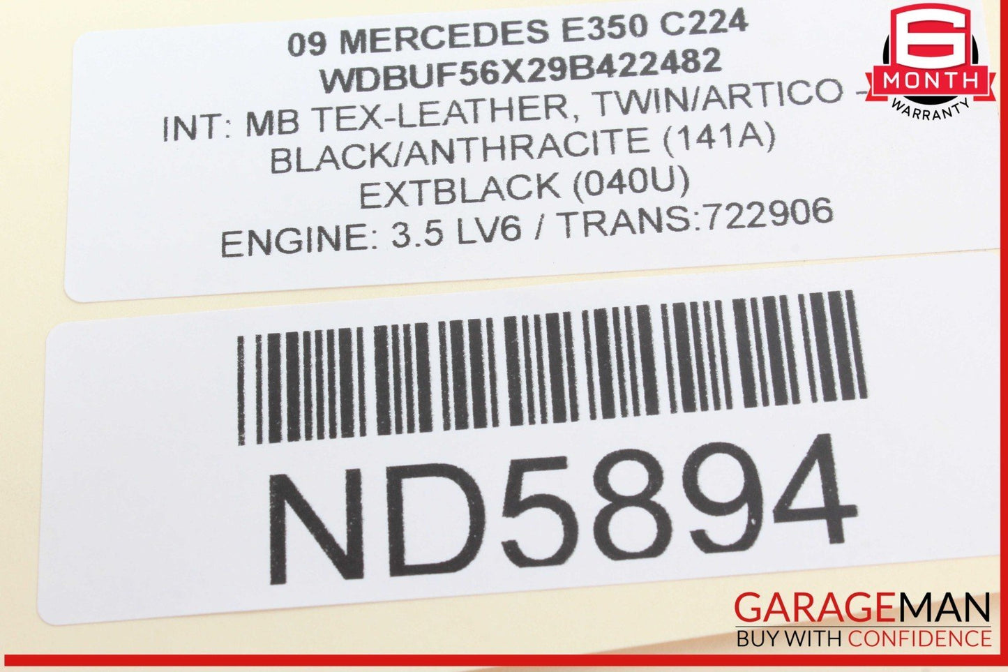 03-11 Mercedes W211 E350 E550 Central Gateway Control Module 2115408445 OEM
