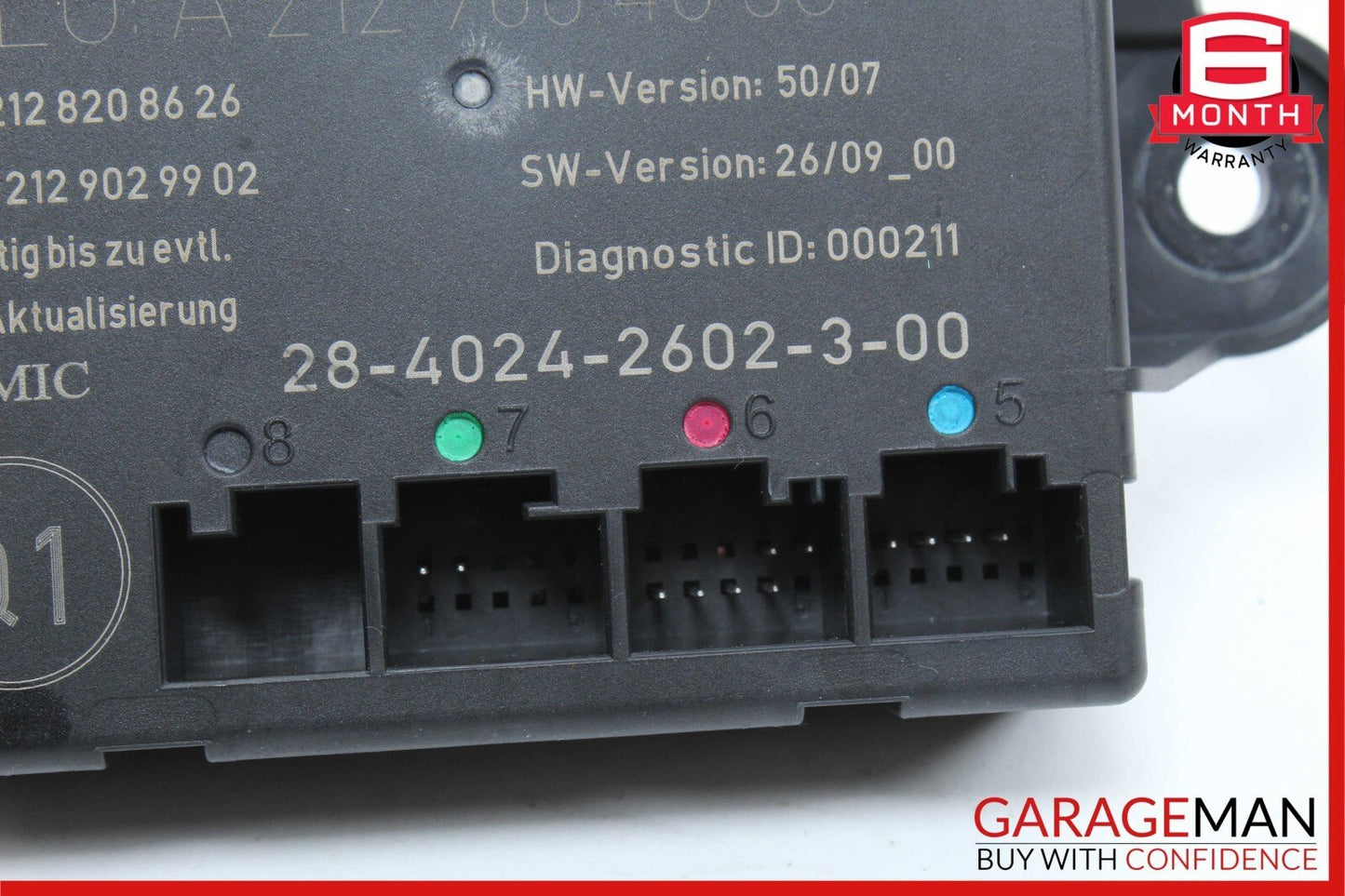 08-18 Mercedes-Benz E350 W212 Right Rear Side Door Control Module 2129004006 OEM