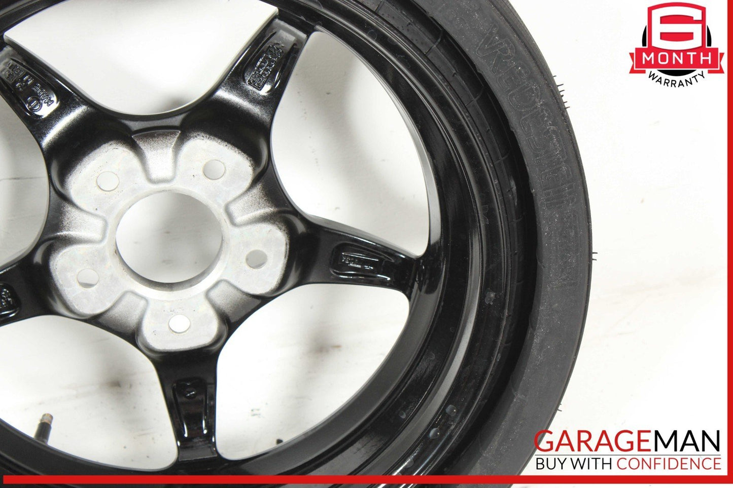 97-04 Mercedes R170 SLK320 SLK230 Donut Spare Tire Wheel Rim 165 4.5x15" OEM