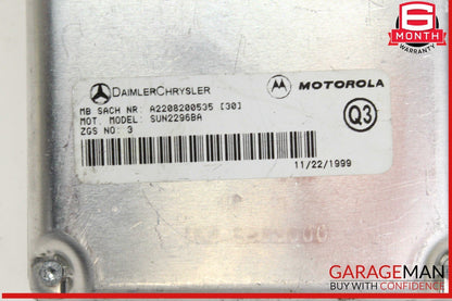 00-06 Mercedes W215 CL500 SL500 Voice Command Control Module Unit 2208200535 OEM