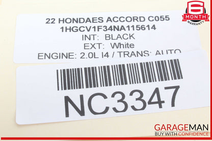 21-22 Honda Accord Audio Radio Tuner Control Module Unit 39800TVAM11 OEM