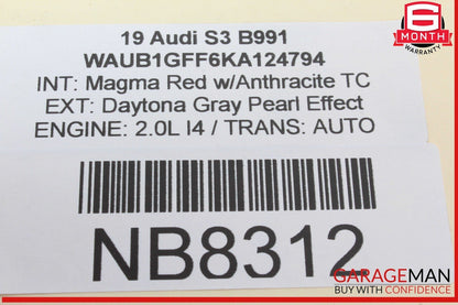 17-20 Audi S3 A3 Brake Pedal Assembly Assy 5Q1723058BQ OEM
