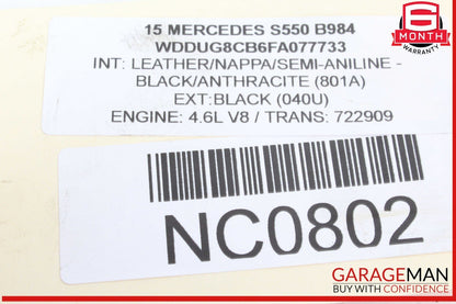 11-20 Mercedes W222 S550 SL450 CLS63 AMG Engine Motor Vacuum Pump Unit