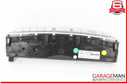 17-19 Mercedes W213 E300 Front Heater AC A/C Climate Control Switch Panel OEM