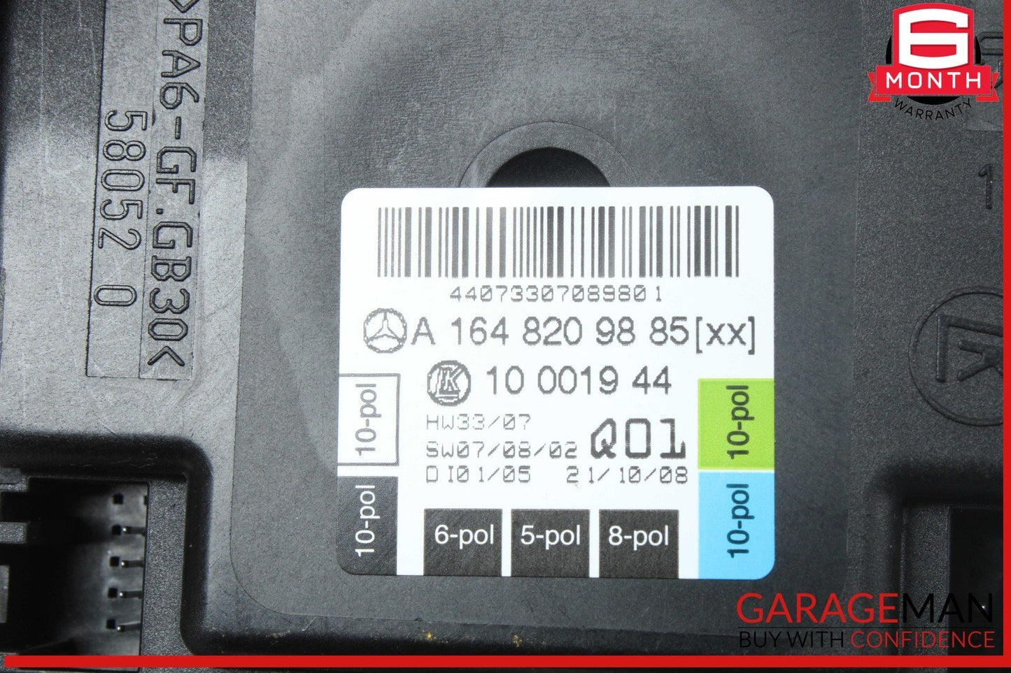 06-13 Mercedes W164 ML350 R350 Front Right Side Door Control Module OEM