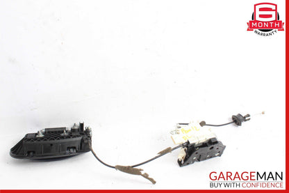 11-18 Porsche Panamera Rear Left Side Door Lock Latch Actuator w/ Door Handle