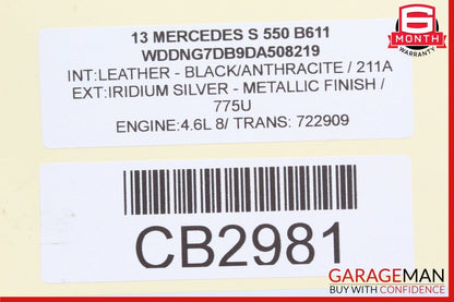 12-20 Mercedes S550 E550 SL550 CLS63 Crank Shaft Pulley Harmonic Dampener