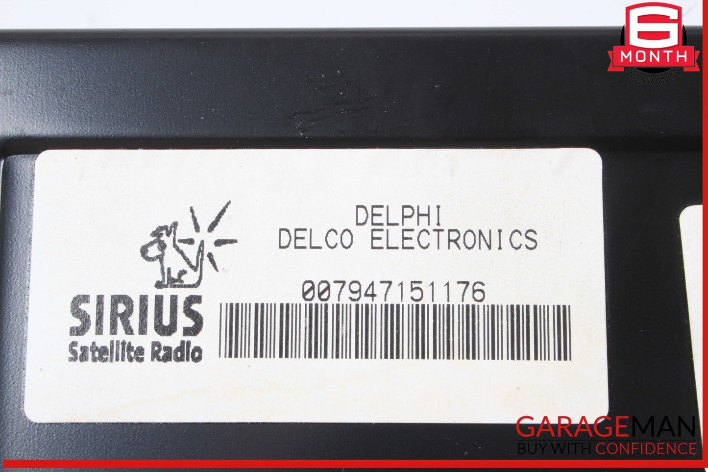 03-09 Mercedes R230 SL500 E350 Sirius Satellite Radio Receiver 1698270162 OEM