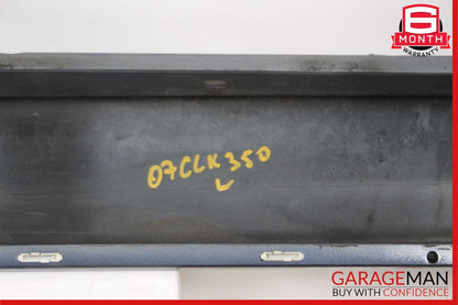06-09 Mercedes W209 CLK350 CLK550 Base Right Rocker Molding Side Skirt Blue OEM