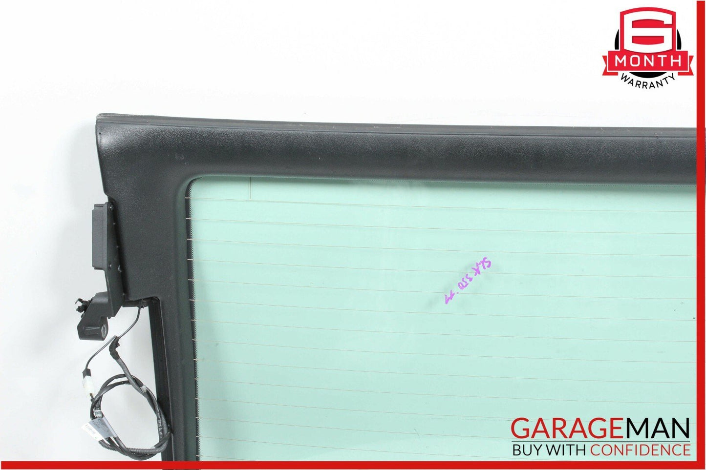 12-16 Mercedes R172 SLK250 SLK350 Rear Windshield Back Window Glass Panel OEM