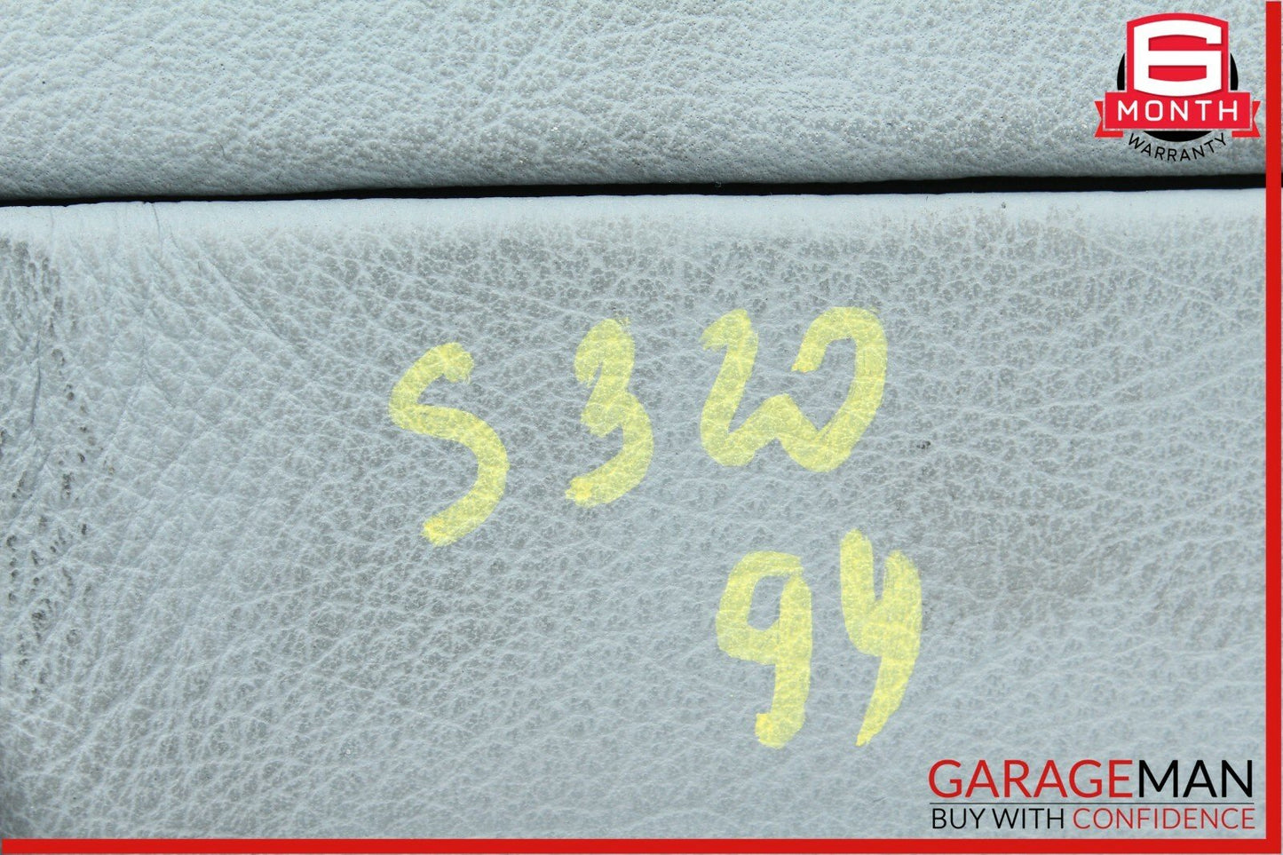 94-99 Mercedes W140 S320 S420 Front Left / Right Seat Headrest Head Rest Gray